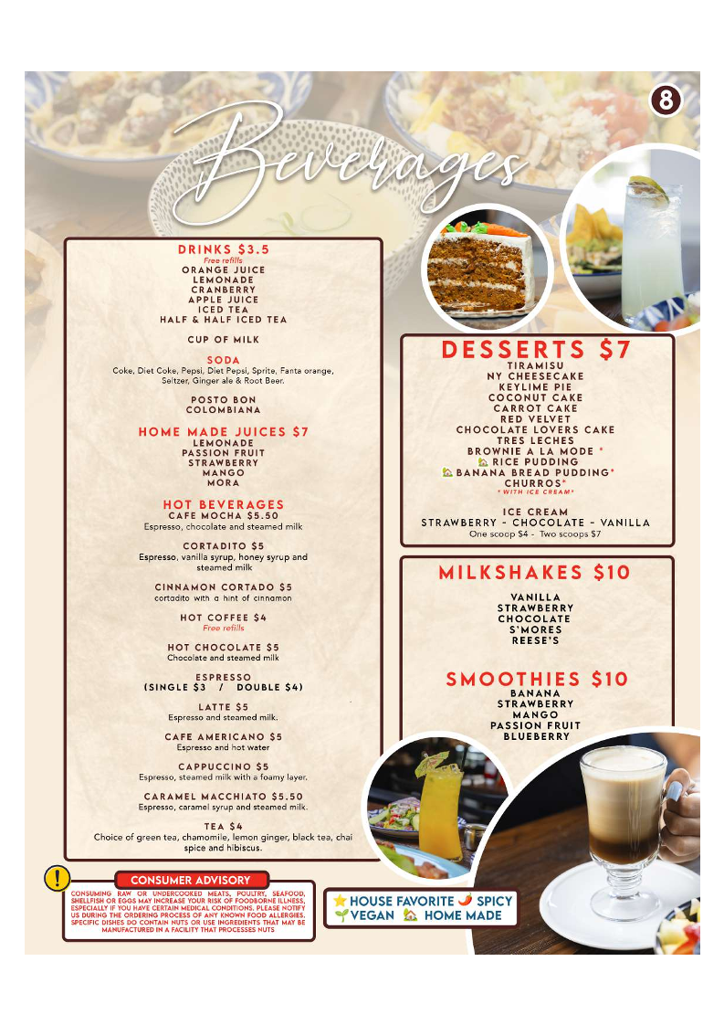 Peconic Eatery Menu - Image 2